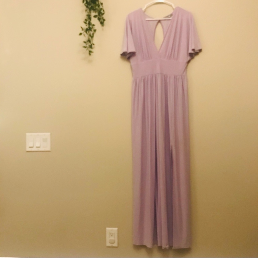 ASOS Love | Lavender Maxi with slit | M